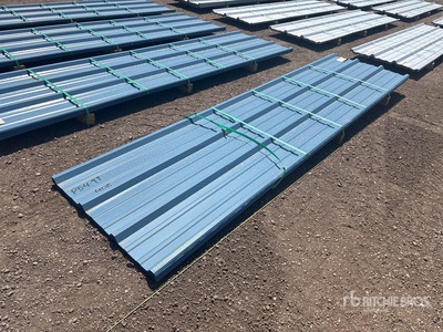 Quantity of 2025 Kit Containers Steel R Panels (Unused)