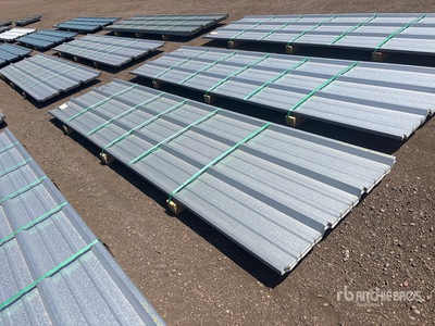 Quantity of 2025 Kit Containers Steel R Panels (Unused)