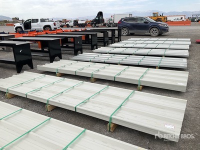 Quantity of 2025 Kit Containers Steel R Panels (Unused)