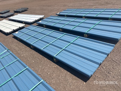 Quantity of 2025 Kit Containers Steel R Panels (Unused)