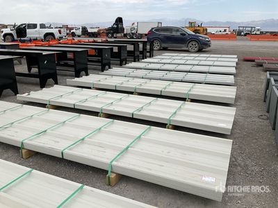 Quantity of 2025 Kit Containers Steel R Panels (Unused)
