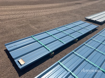Quantity of 2025 Kit Containers Steel R Panels (Unused)