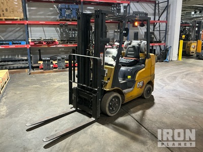 2022 Cat 2C5000 4750 lb Cushion Tire Forklift