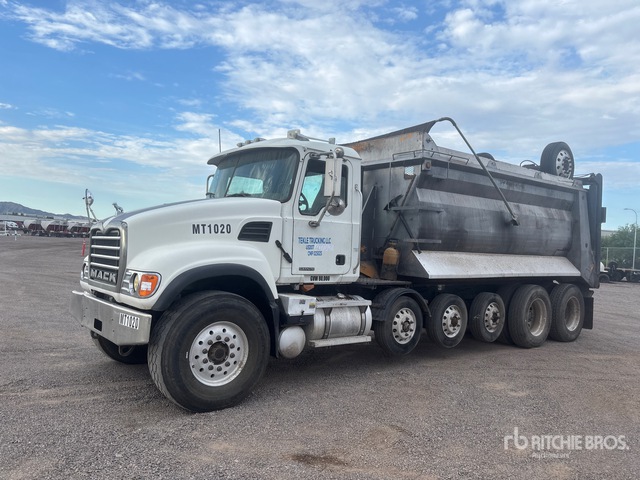 2006 Mack CV713 14x4 Super 18 Five Axle Dump Truck