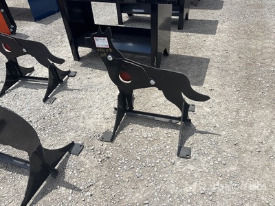 2025 Kit Containers AR500ATCOYOTE Steel Shooting Target (Unused)