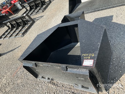 2025 Kit Containers QT-CB-075 Concrete Skid Steer Bucket (Unused)