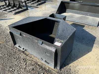 2025 Kit Containers QT-CB-075 Concrete Godet pour Skid Steer (Unused)