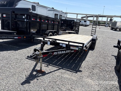 2025 PJ CD222 22 ft T/A Plant Trailer