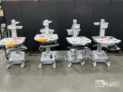 (4) Ergotron Mobile Workstation Carts
