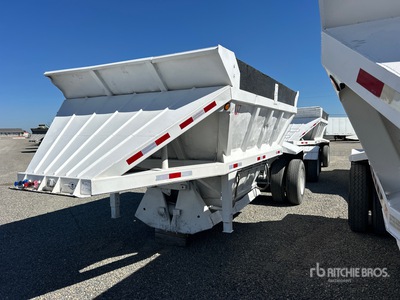 1989 Gallaty 20 ft S/A Belly Dump Trailer