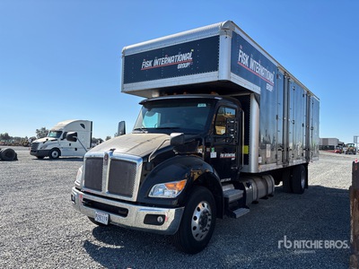 2025 Kenworth T280 4x2 Furgoneta caja cerrada