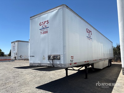 2005 Wabash 53 ft x 102 in T/A Van Trailer