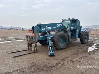 1999 Gradall 534D10-45 Sollevatore telescopico