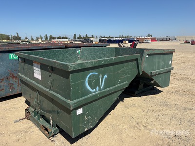Quantity of (2) 5 ft 7 in Self-Dumping Hopper