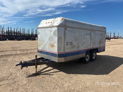 1989 Custom Built 17 ft T/A Utility Trailer