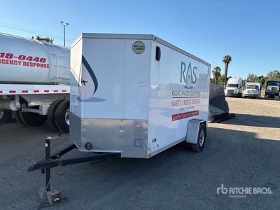 2018 Wells Cargo 14 ft S/A Enclosed Trailer