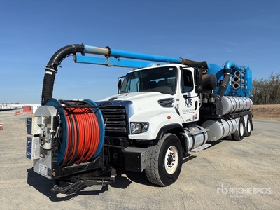 Vactor 2100-P-PD on 2014 Freightliner 114SD 6x4 Combo Jetter Vacuum Excavator Truck