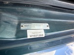 Frame Stamp Serial Number/VIN Photo