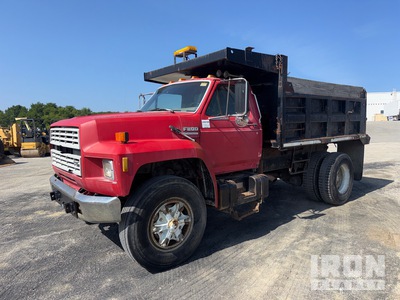 1989 Ford F800 4x2 S/A-kiepwagen