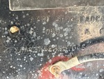 Frame Stamp Serial Number/VIN Photo