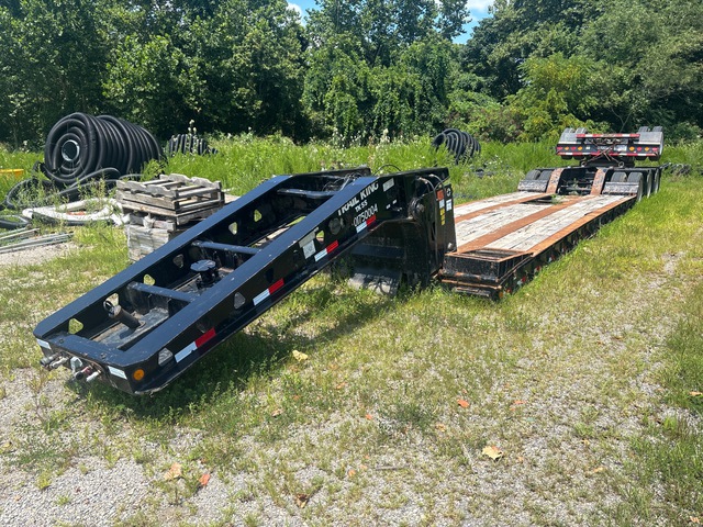 2005 Trail King TK110HDG 100000 lb Tri/A Removable Gooseneck Lowboy Trailer