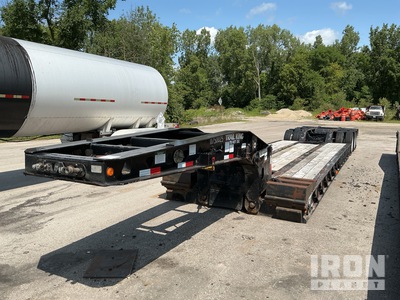 1996 Trail King TK60HD 97700 lb T/A Removable Gooseneck Low Loader