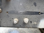 Frame Stamp Serial Number/VIN Photo
