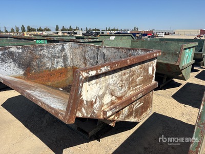 Quantity of (2) 5 ft 7 in Self-Dumping Hopper