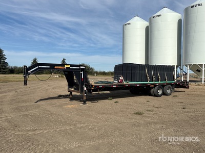 2013 Trail Pro 30 ft T/A Gooseneck Plant Trailer