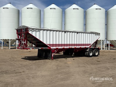 2012 Lode King 35 ft T/A Grain Trailer