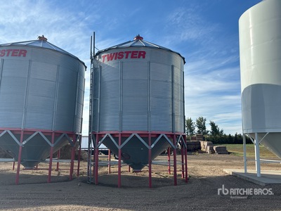 Twister +/- 4650 bu 5 Ring Hopper Grain Bin