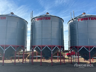 Twister +/- 4650 bu 5 Ring Hopper Grain Bin