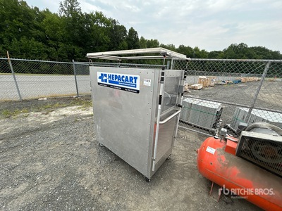 Quantity of (3) Pallets of 2018 HEPACART HC55U Mobile Containment Cart Divers