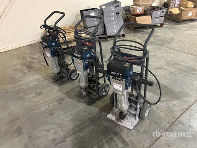 Quantity of (3) 2013 Bosch Brute 60-68 lb Electric مهدم البنية