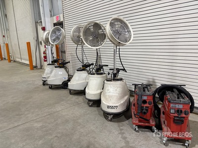 Quantity of 2022 Cool Caddi FTC-P-18-5 18 in Misting and shop vacs Ventilateur