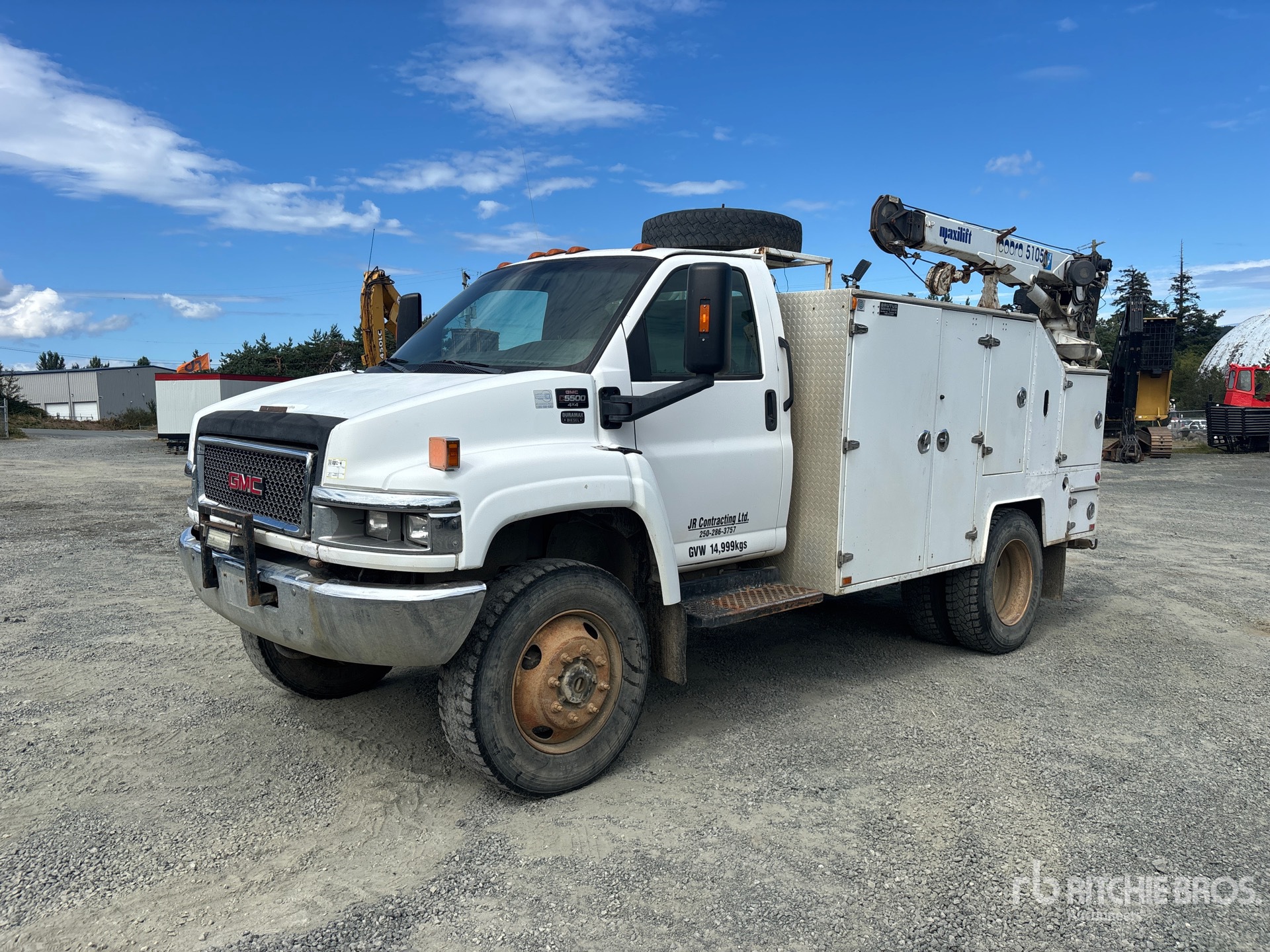 2007 GMC C5500 4x4 Service Truck
