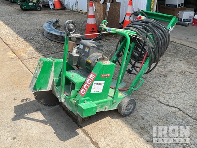 2022 Edco DS-18 Electric Cortadora de Suelo (Inoperable)