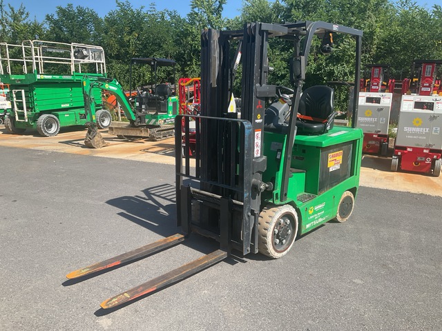 2015 Mitsubishi FBC25N 4450 lb Electric Forklift