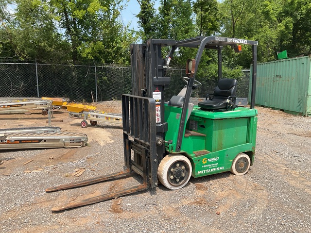 2015 Mitsubishi FBC25N 4450 lb Electric Forklift