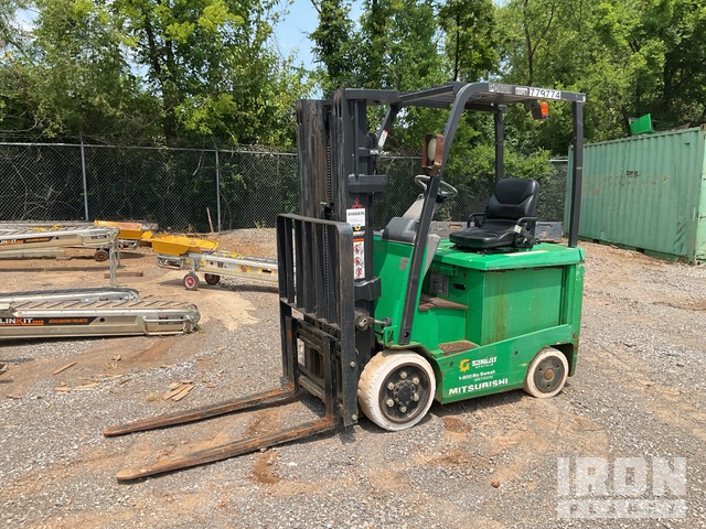 2015 Mitsubishi FBC25N 4450 lb Electric Forklift