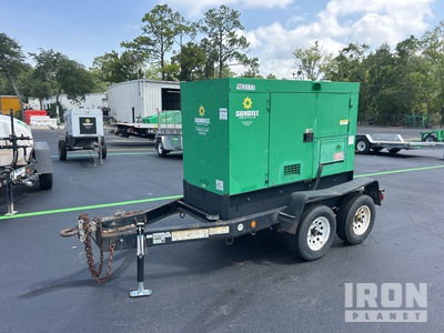 2016 Multiquip DCA-45SSIU4F 36 kW Mobile Generator Set