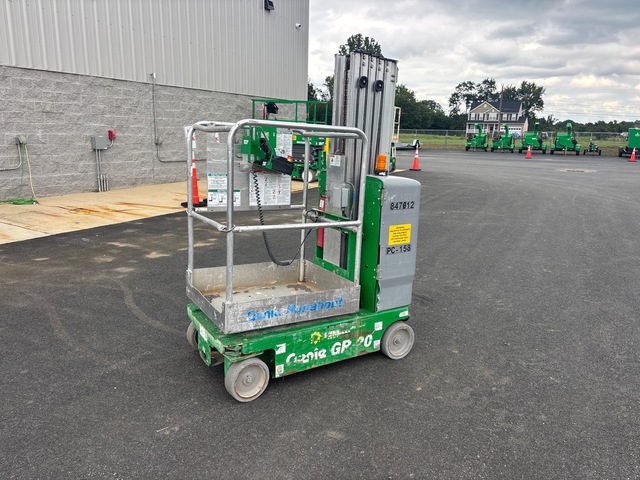 2016 Genie GR-20 Vertical Mast Lift