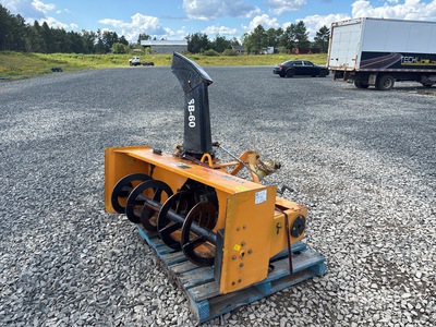 2013 WoodMaxx SB60 5 ft 3-Point Snow Blower