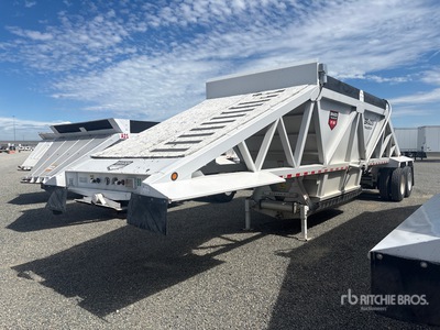 2024 Brazos 40 PITBOSS 40 ft T/A ボトムダンプトレーラー