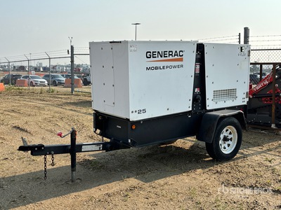 2013 Generac MMG25FHICAN6 19 kW Mobile Generator Set (Inoperable)