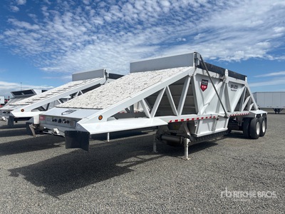 2024 Brazos 40 PITBOSS 40 ft T/A ボトムダンプトレーラー