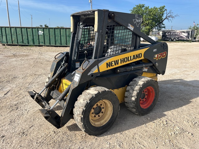 2010 New Holland L170 Skid Steer Loader 2010 New Holland L170 Skid Steer Loader