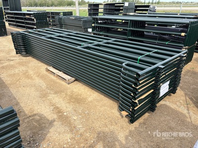 Quantity of (12) 2026 BYT MSP160 16 ft x 5 ft Magnum Ranch Livestock Panel (Unused)
