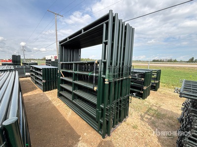 Quantity of (16) 2026 BYT FRMGTE96 9 ft 6 in x 8 ft Magnum Ranch Frame Livestock Gate (Unused)