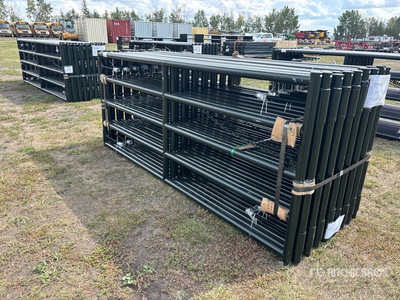 Quantity of (16) 2026 BYT MRG100 10 ft x 4 ft Steel Magnum Ranch Livestock Gate (Unused)